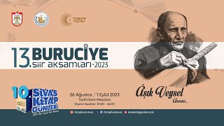 📡 CanlıYayın  13 Buruciye Şiir Akşamları [upl. by Adolpho505]