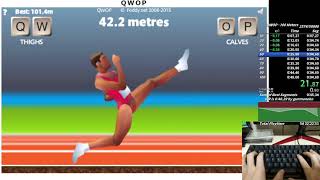 QWOP Speedrun 48033sec [upl. by Lledal]