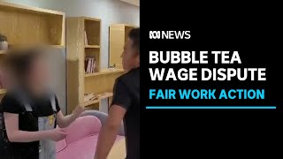 Fair Work launches legal action against Adelaide bubble tea operator  ABC News [upl. by Crescen]