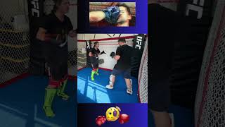 🥊🥋 Sparring 112 MMA Wing Chun JKD Karate Taekwondo BJJ and some other messy styles 🤣 short [upl. by Eniretac]