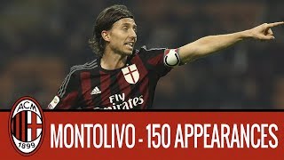 Best of Riccardo Montolivo  Celebrating 150 appearances for AC Milan [upl. by Elyn]