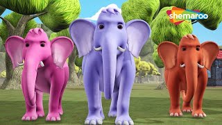 Haathi Aaya 3D Rhyme  Elephant Songs  Tamil Rhymes for Kids  Shemaroo Kids Tamil [upl. by Mellitz]