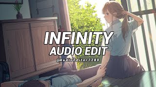 Infinity  Jaymes Young edit audio Read Pin Comment [upl. by Packton]