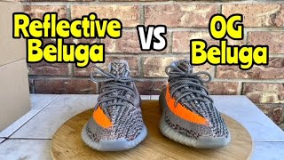 Yeezy 350v2 Beluga RF Comparison [upl. by Etnovad269]