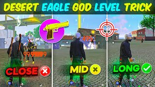 Desert Eagle One Tap Headshot Trick  Free Fire Me Headshot Kaise Mare  Khuni Gamers [upl. by Pepin]