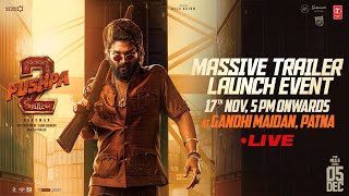 Pushpa 2  The Rule Massive Trailer Launch Event LIVE  Allu Arjun  Sukumar  Rashmika  DSP [upl. by Topper934]