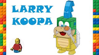 LEGO LARRY KOOPA 3D BUILD INSTRUCTIONS  Master Your Adventure Maker Set 71380 [upl. by Clareta]