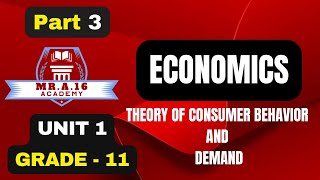 ECONOMICS GRADE 11 UNIT 1 PART 3 123 THE MARGINAL RATE OF SUBSTITUTION MRS [upl. by Ytineres]