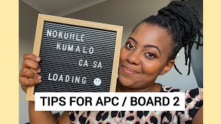 TIPS FOR YOUR APC BOARD 2 COURSE amp EXAM  SAICA FUTURE CASA [upl. by Jessy]