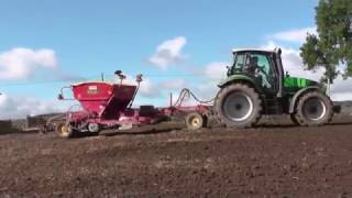 Ploughing amp Drilling Dermot OLeary Agri Services [upl. by Selia69]