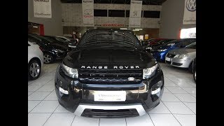 Land Rover Range Rover Evoque Dynamic 4WD 20 16v Automático Turbo  2013 [upl. by Ennovi]