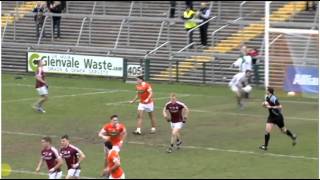 Galway vs Armagh League Highlights 2016 [upl. by Townshend23]