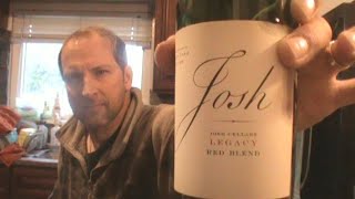 Wine Tasting Methods Episode 1  Josh Cellars 2020 Legacy Red Blend  ReviewRating Score [upl. by Ogden]