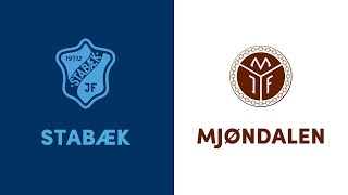 Eliteserien Stabæk  Mjøndalen [upl. by Eibrik]