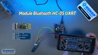 Module Bluetooth HC 05 UART [upl. by Bilow]