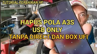 HAPUS POLA LAYAR OPPO A3S USB ONLY VIA UNLOCKTOOL [upl. by Gerdi]