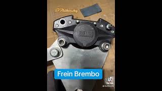 Étrier de frein brembo sur Panhead [upl. by Cornwell974]