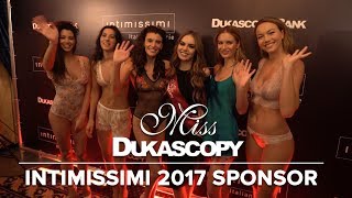 Intimissimi is an official partner of Miss Dukascopy 2017 [upl. by Gurney580]