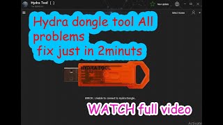 How To Fix Hydra Dongle All Error Hydra Dongle Meftakhullah Mobiles Master [upl. by Aneleairam]