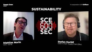 Supply Chain Effect 600 sec  Sustainability with Mattias Norin from Sonat [upl. by Maggee548]