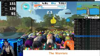 Zwift Stage 3  Epic Race  Tour de Zwift 2024 Today 0630 Makuri 40 1 Laps 40 km [upl. by Auhsej]