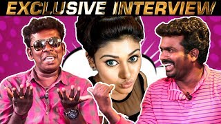 quotOviya Kiss Kudukran nu Emathitangaquot  Raamar amp Tiger Thangadurai fun interview  US 175 [upl. by Esidnak]