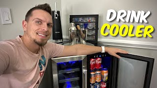 These Doors Open OVER 180 Degrees Phiestina Wine amp Beverage Cooler Review [upl. by Anaiviv219]