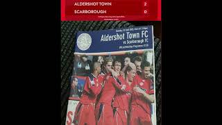 Aldershot Town 20 Scarborough  Saturday 23rd April 2005 BBC Southern Counties Radio Commentary [upl. by Notnilk]