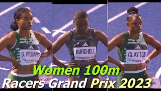 Remona BURCHELL OverPowers Briana WILLIAMS And Tia CLAYTON  RACERS GRAND Prix 2023  Jamaica [upl. by Adlee]