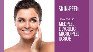 MedPeel Glycolic Micro Peel Scrub [upl. by Ahsinna681]