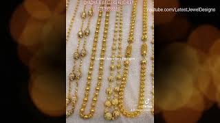 Gold Chain Designs For Women  22K Gold Chains Collection [upl. by Eirameinna]