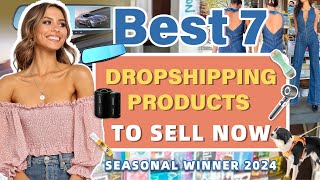 Best 7 Dropshipping Products to Sell Now  Seasonal Winner 2024 [upl. by Doig]