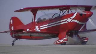 Pitts S2b Special  Wingover Crosswind Landing and Ground Loop [upl. by Dempsey644]