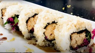 🥬​ SUSHI VEGETARIANO y VEGANO  saludable sushi vegano [upl. by Yuri968]