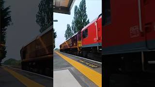 Double header 66 through Swineshead  shorts class66 [upl. by Sedgewinn]