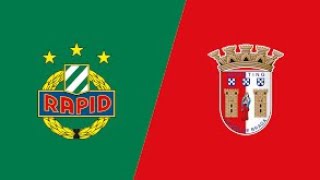 Rapid Wien vs Sporting Braga  UEFA Europa Conference League 2425 at Allianz Stadion 4K  FC24 [upl. by Sellers738]