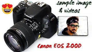 Canon 200dSL2 sample video [upl. by Eydnarb]