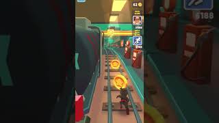 Subway surf game stop 🛑🚏 Ranig game 🎯gaming youtubeshorts subwaygamer ytstudio shorts [upl. by Forster899]