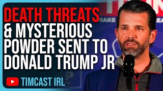 DEATH THREATS amp Mysterious Powder Sent To Donald Trump Jr Hazmat Crews DEPLOYED [upl. by Dina]