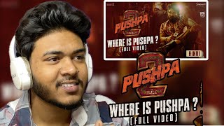 Reaction On Pushpa2  Where Is Pushpa  Trailer 2024  Coming Soon Dec5 [upl. by Nairad]