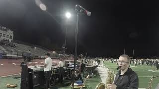 AVHS Marching Band 2024  Tenor Sax Cam [upl. by Simmie854]