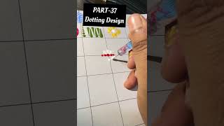 PART37How To Draw Dotting Designs dottingtool shorts ytshorts [upl. by Aon]