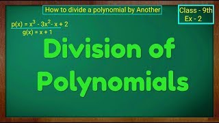 Division of Polynomial By Another Polynomial [upl. by Clifton413]