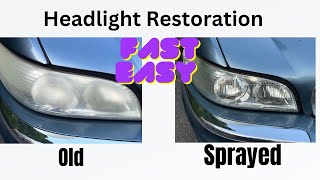 Headlight Restoration  Upol Blend 9 [upl. by Darsie]