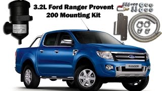 Provent 200 Ford Ranger Mounting Kit Installation  PMK621 [upl. by Morgana491]