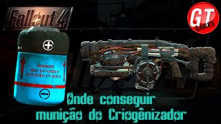 Onde conseguir célula criogenica munição do criogenizador  Fallout 4 Dicas [upl. by Lyndsey897]