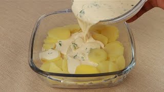 Potato gratin  recipe for cooking [upl. by Shurlock]