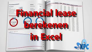 Financial lease berekenen in Excel [upl. by Stevena]