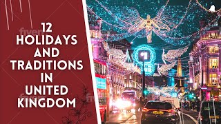 Popular UK traditions and holidays [upl. by Ayekam]