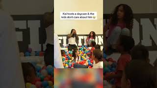 Kai Cenat Hosts A DayCare amp The Kids Don’t Care About Him 😂😂 [upl. by Ognimod60]